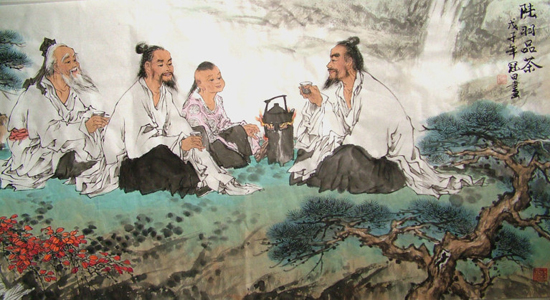 Người quân tử tìm chỗ khác biệt của Nhân và Nghĩa để điều tiết quan hệ giữa người với mình. (Ảnh: xincha.com)